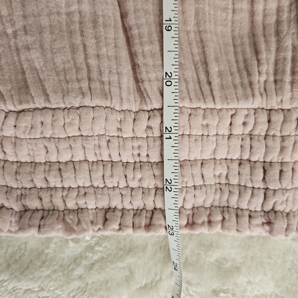 Pink Ruffle Top Coco Bianco Size S Feminine Bohemian Cottagecore Pastel Coquette - Picture 6 of 8